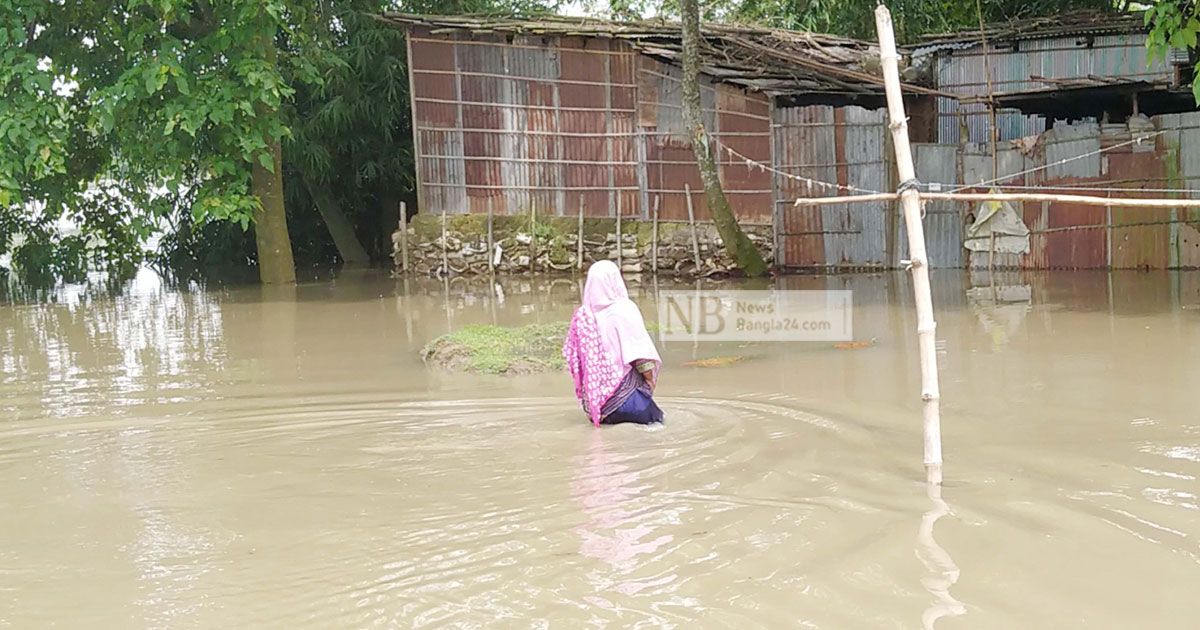 বন্যার শঙ্কা এবার দিনাজপুরে 