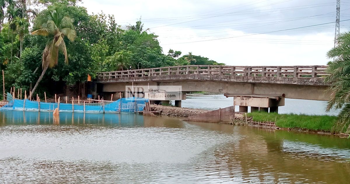 নদী দখল করে মাছ চাষ, জানে না পাউবো