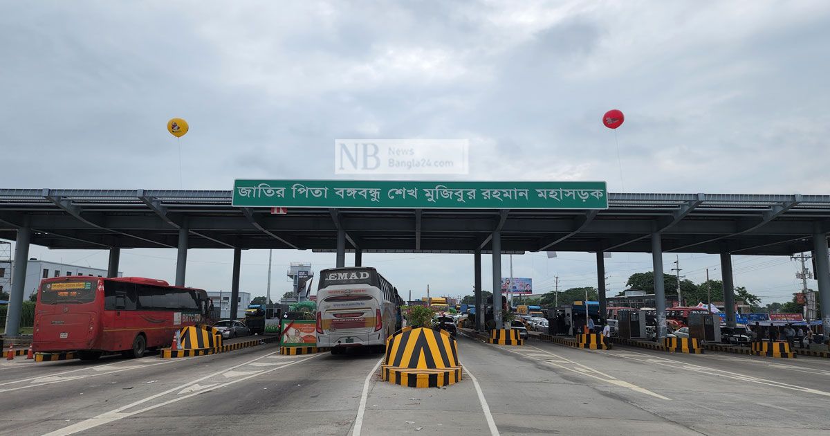 এক্সপ্রেসওয়ে-২৪-ঘণ্টায়-টোল-আদায়-৬৯-লাখ-৮১-হাজার