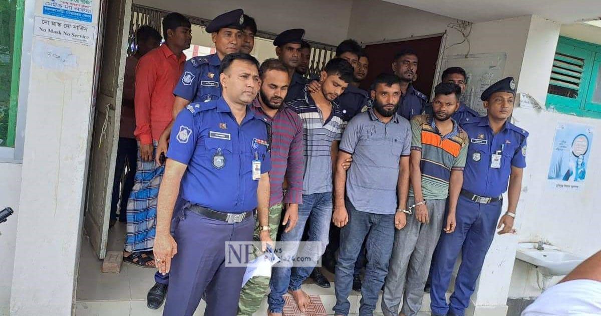 পুলিশের সঙ্গে ‘গোলাগুলি’, অস্ত্রসহ গ্রেপ্তার ৪