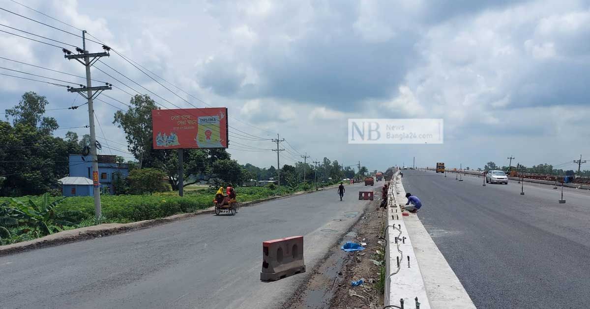 খুলল নলকা সেতু, উত্তরের মহাসড়কে স্বস্তি