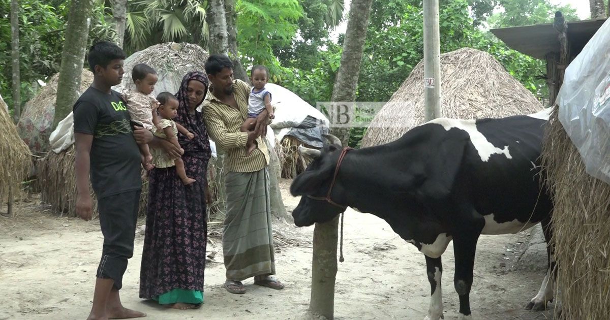 প্রতিমন্ত্রী পলকের ঈদ উপহারে হাসি ফুটেছে লাভলী-লিটনের মুখে