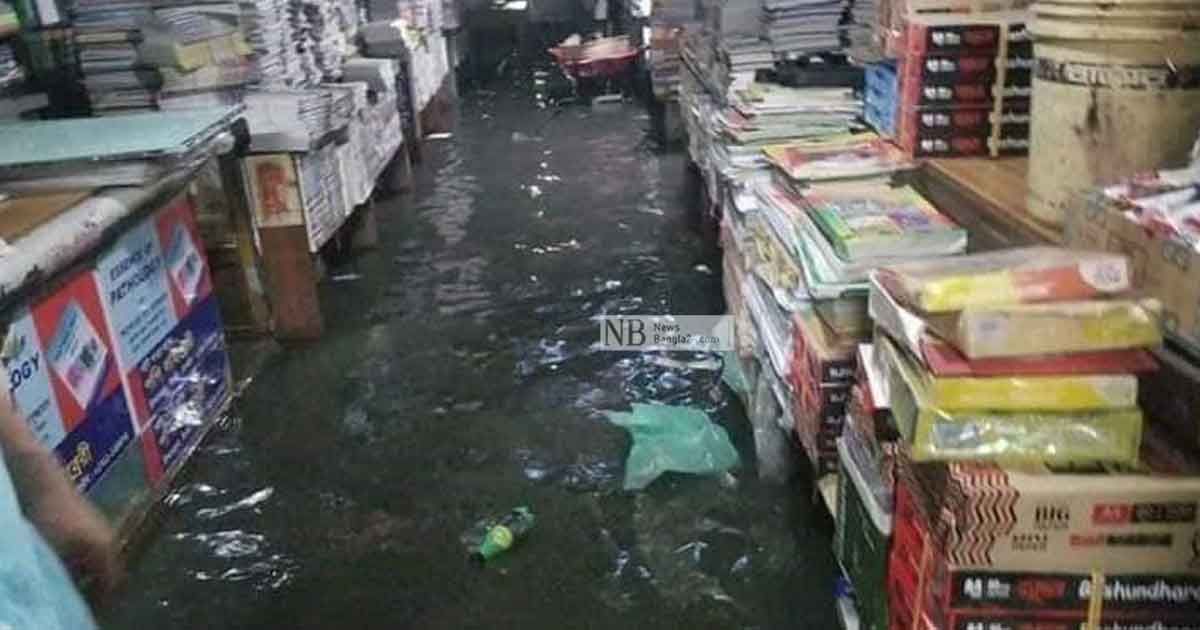 সিটি করপোরেশনের দোষে আবার ডুবল সিলেট নগর