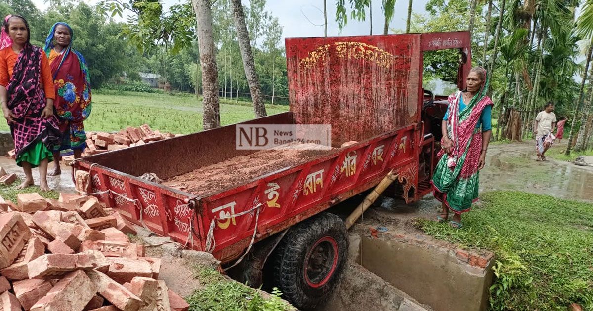 ইটবোঝাই-ট্রলির-চাপায়-প্রাণ-গেল-শিশুর