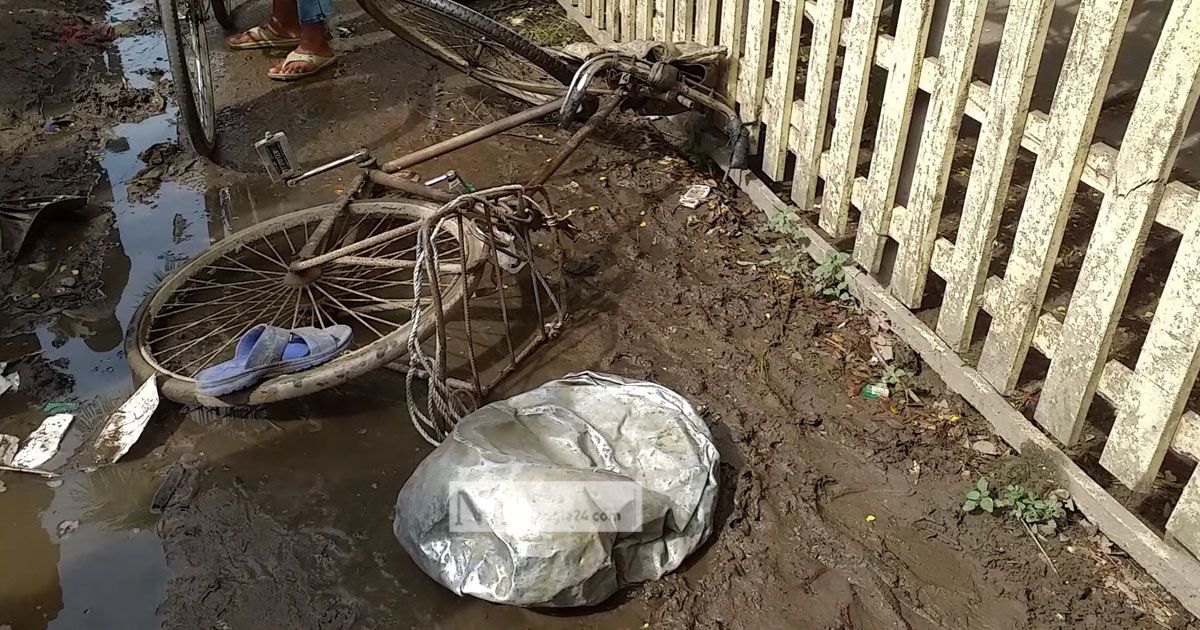 বাসের ধাক্কায় মাছ ব্যবসায়ী নিহত