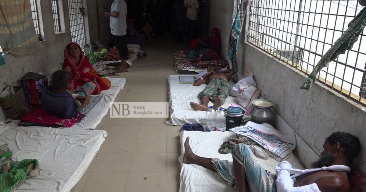 লক্ষ্মীপুরের হাসপাতালে তীব্র চাপ রোগীর