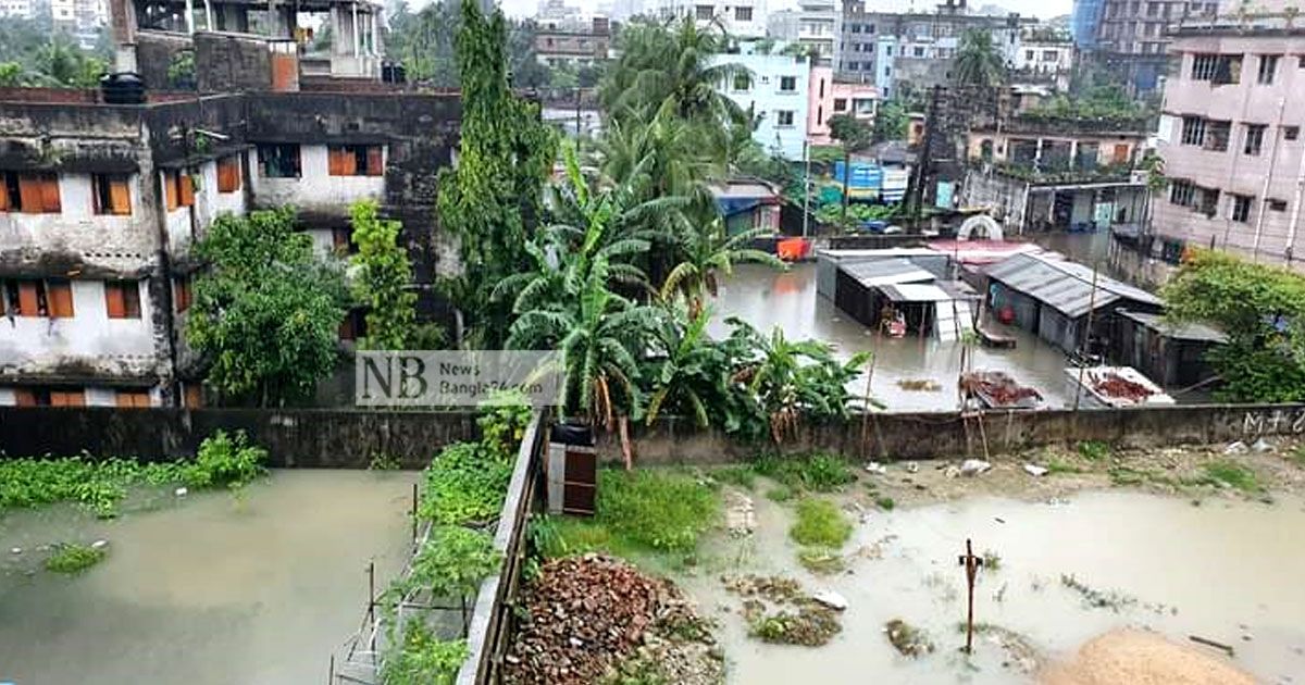 চার ঘণ্টার বৃষ্টিতে থইথই ময়মনসিংহ