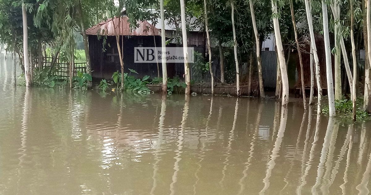 তিস্তার পানি কমলেও স্কুলে বন্ধ পাঠদান