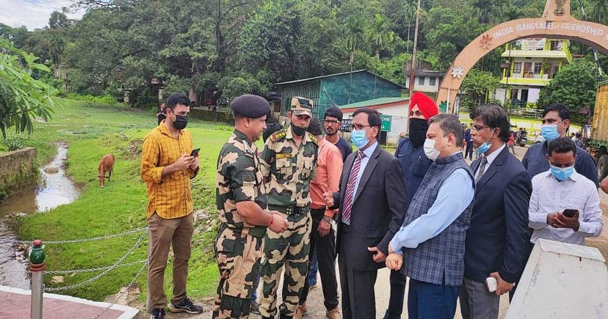 কলকাতা-থেকে-তামাবিল-দিয়ে-পণ্য-গেল-মেঘালয়ে