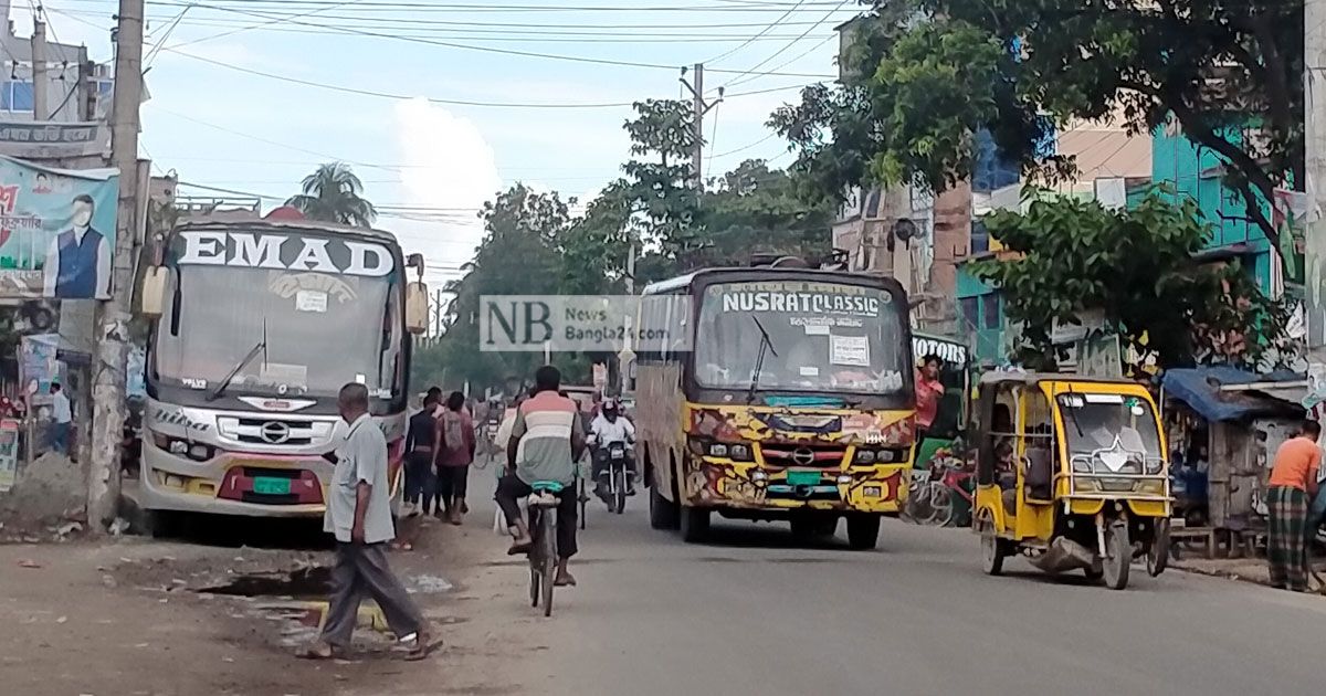 ৭-ঘণ্টা-পর-চালু-সাতক্ষীরার-বাস