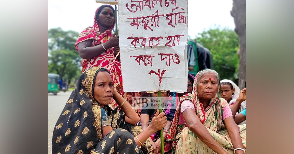 ‘দুটি পাতা একটি কুঁড়ি, শুনতে কি পাও আহাজারি’