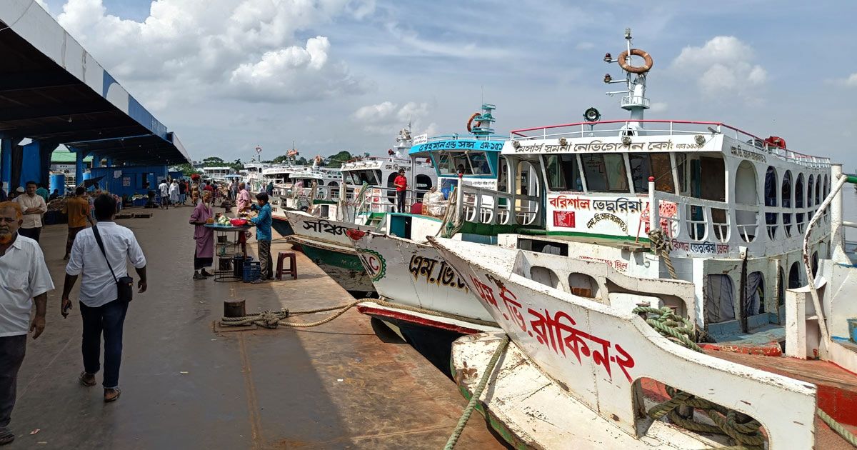 বাড়ল লঞ্চ ভাড়া, ব‌রিশাল রুটের ডেকে ৪৫০ টাকা