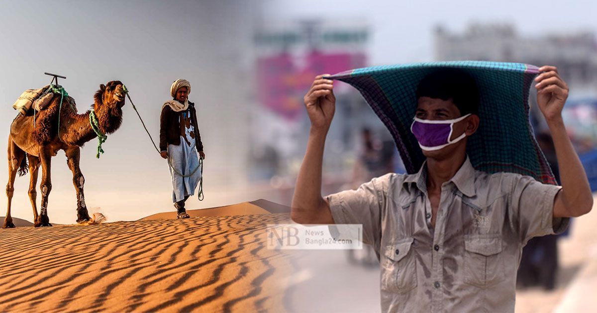 বৃষ্টিহীন বর্ষা, মরুর গরম সবুজ দেশে