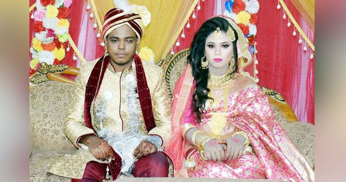 বাবা-মা হারা আঙ্গুরীর বিয়েতে বর্ণাঢ্য আয়োজন