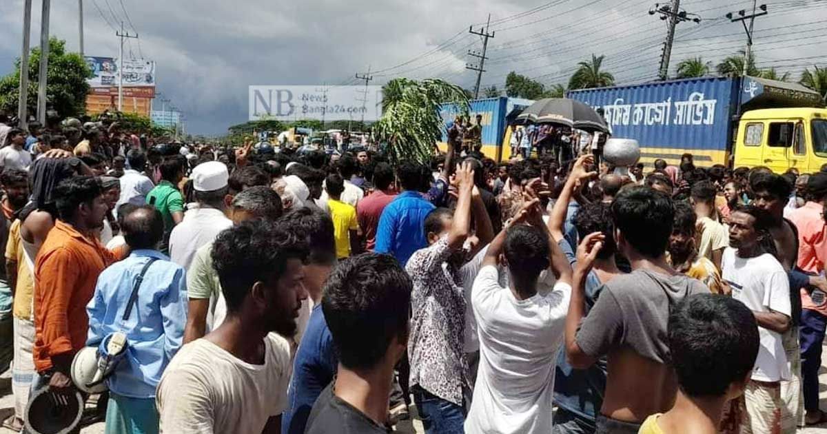 পুলিশের-ধাওয়া-৬-ঘণ্টা-পর-সচল-ঢাকা-চট্টগ্রাম-মহাসড়ক 
