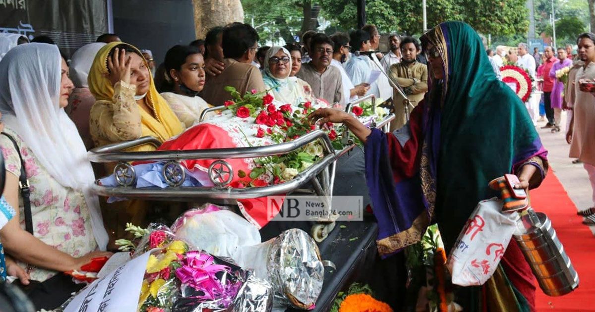 বনানীতে চিরনিদ্রায় গাজী মাজহারুল আনোয়ার