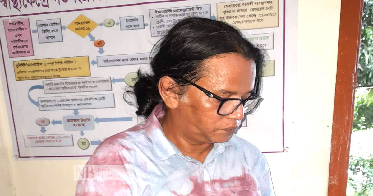 হবিগঞ্জে হামলার শিকার সাংবাদিক রাজীব নূর