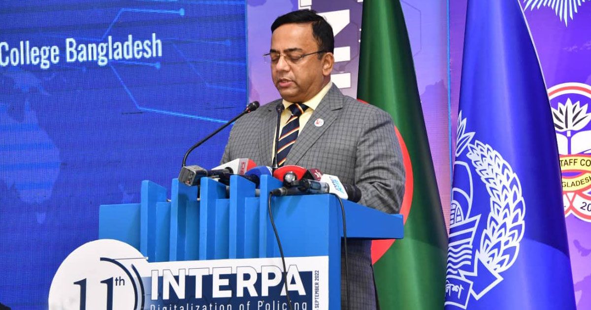 সাইবার অপরাধ দমনে পুলিশের সক্ষমতা বাড়াবে ইন্টারপা: আইজিপি