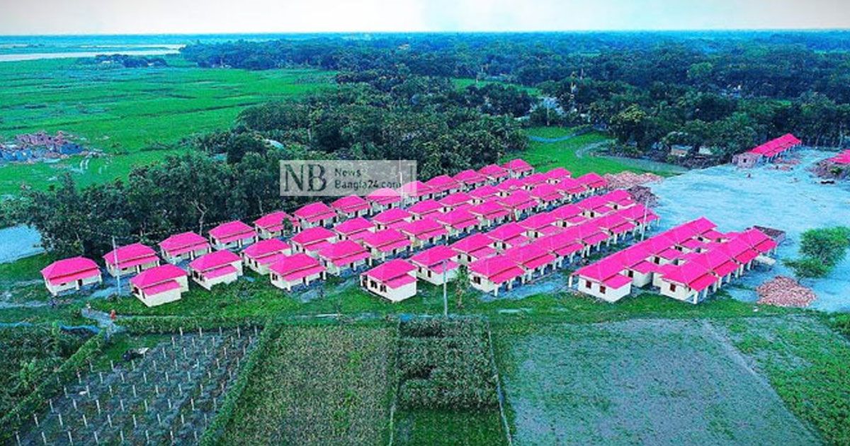 ভাঙনঝুঁকিতে ফরিদপুরের ‘স্বপ্ননগর’ আশ্রয়ণ প্রকল্প