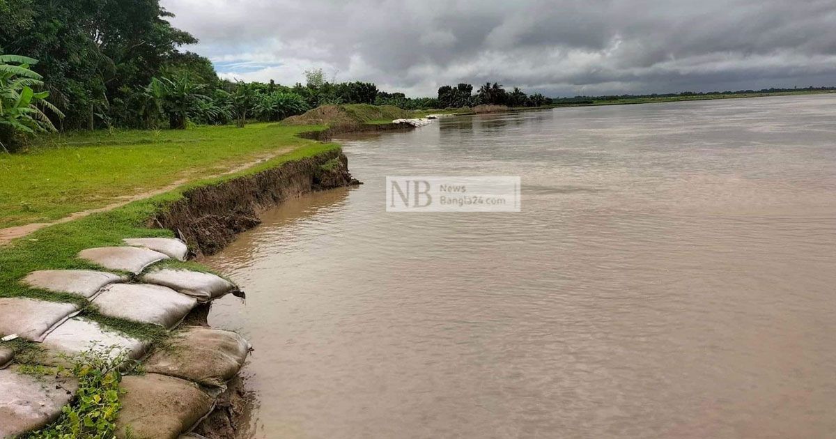 ভাঙনঝুঁকিতে ফরিদপুরের ‘স্বপ্ননগর’ আশ্রয়ণ প্রকল্প