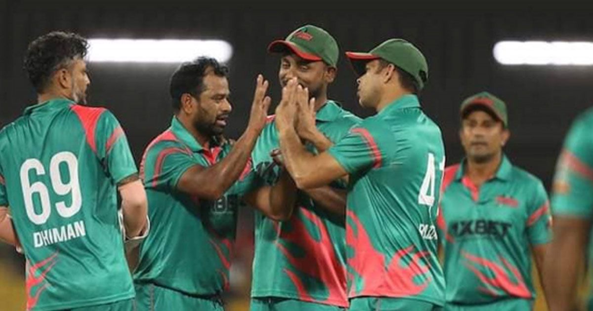 দ্বিতীয় ম্যাচেও হারল বাংলাদেশ লেজেন্ডস