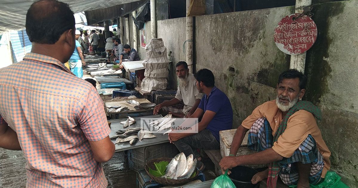 ইলিশের রাজ্যে ক্রেতাদের মনে হাহাকার