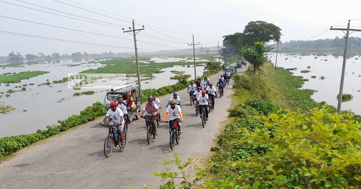 রামনাথের ‘দুইন্যা’ উদ্ধারে সাইকেলযাত্রা