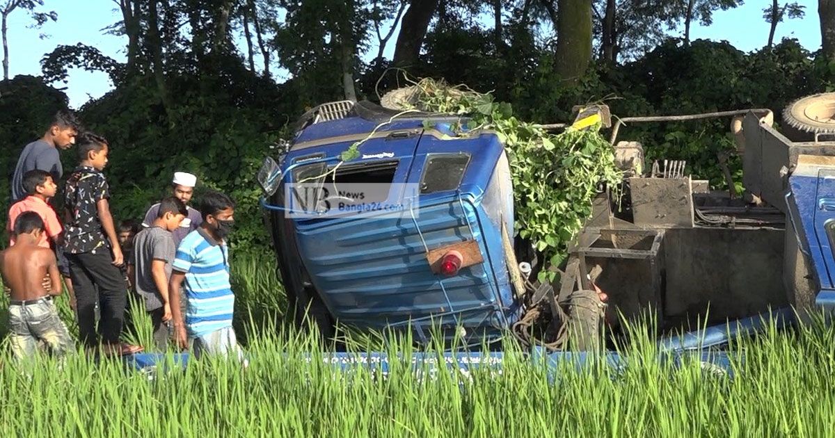 ট্রাকচাপায় প্রাণ গেল নারীর