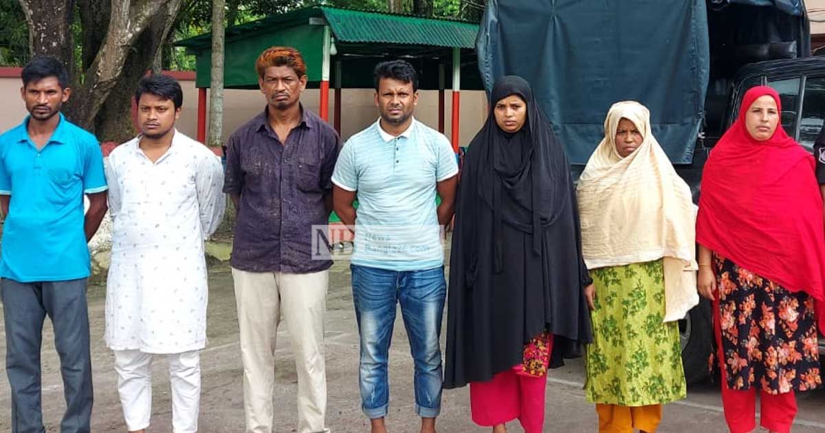 শান্তি মিশনে স্বামী নিহত হওয়ার গল্প ফেঁদে প্রতারণা, গ্রেপ্তার ৭