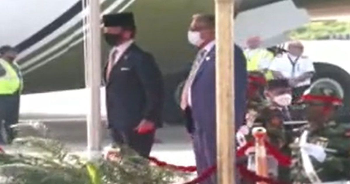 ব্রুনাইয়ের সুলতান ঢাকায় 