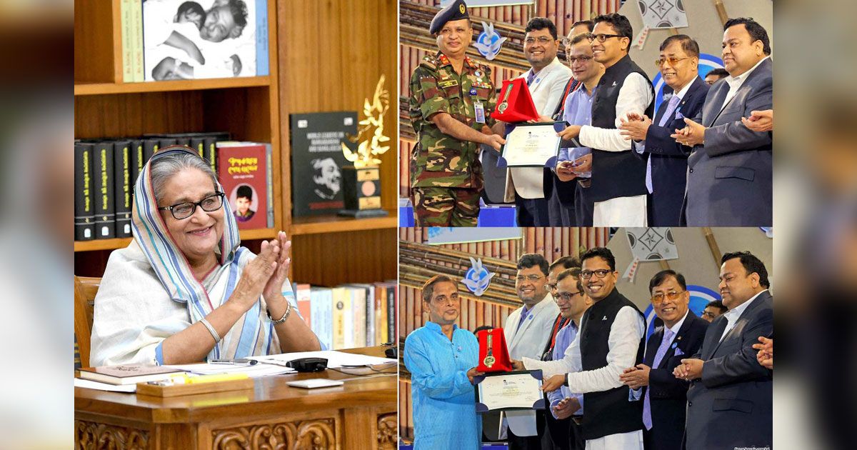 ‘দুরন্ত প্রাণবন্ত শেখ রাসেল’ বইয়ের মোড়ক উন্মোচন