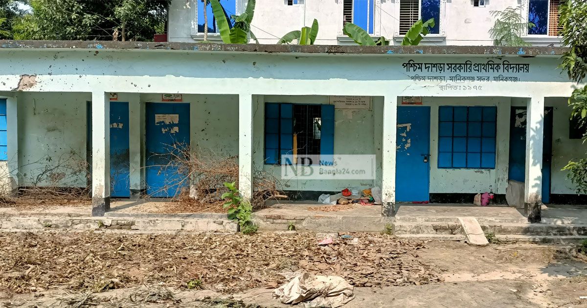 ভবন নেই, ভাড়া বাসায় সরকারি প্রাথমিকের পাঠদান