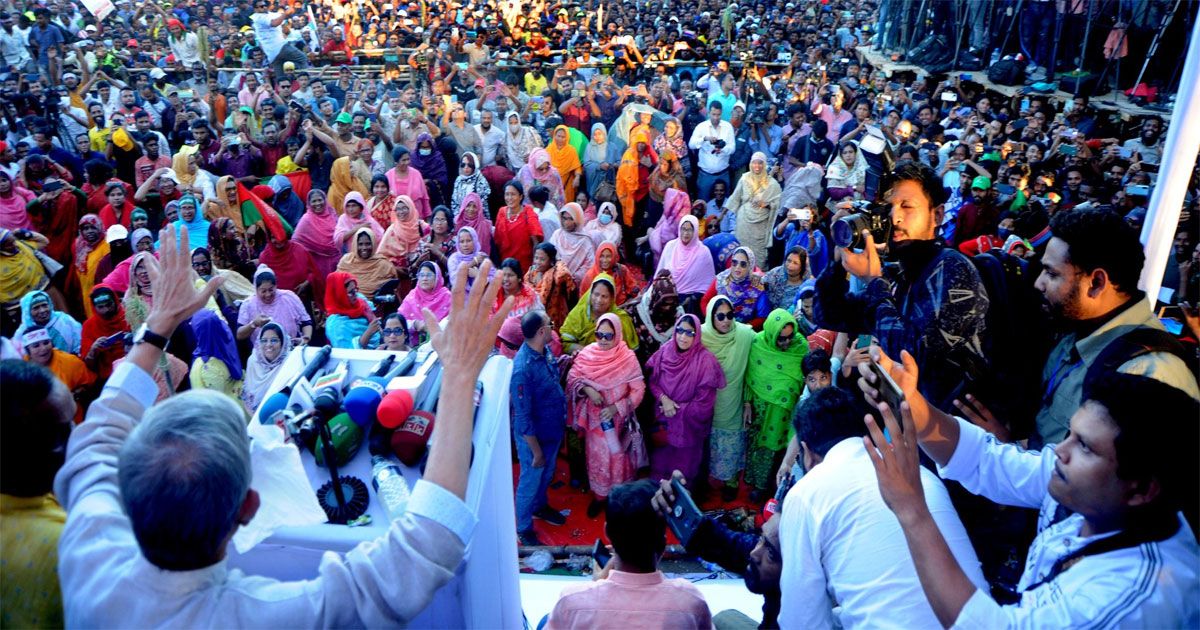 বড় সমাবেশ করায় বিএনপিকে মুক্তিযুদ্ধমন্ত্রীর অভিনন্দন