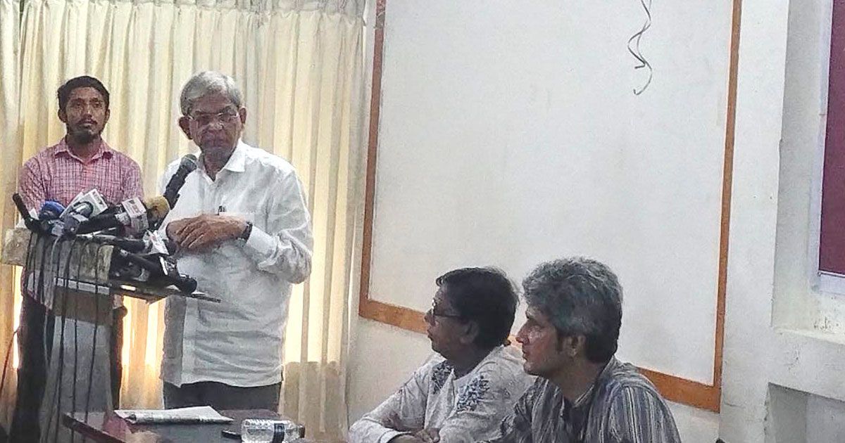 আ.লীগের নেতারা এখনই জেলে যাওয়া নিয়ে ভাবছেন: ফখরুল