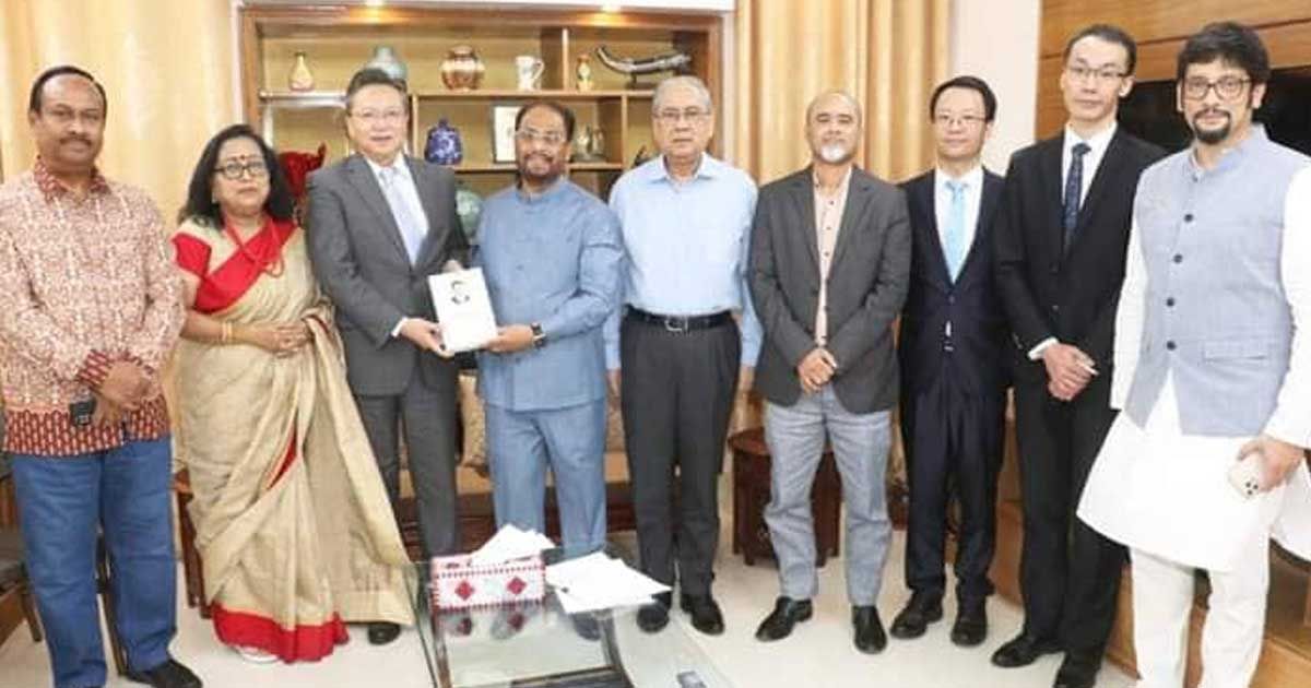 জি এম কাদেরের সঙ্গে চীনের রাষ্ট্রদূতের সৌজন্য সাক্ষাৎ 