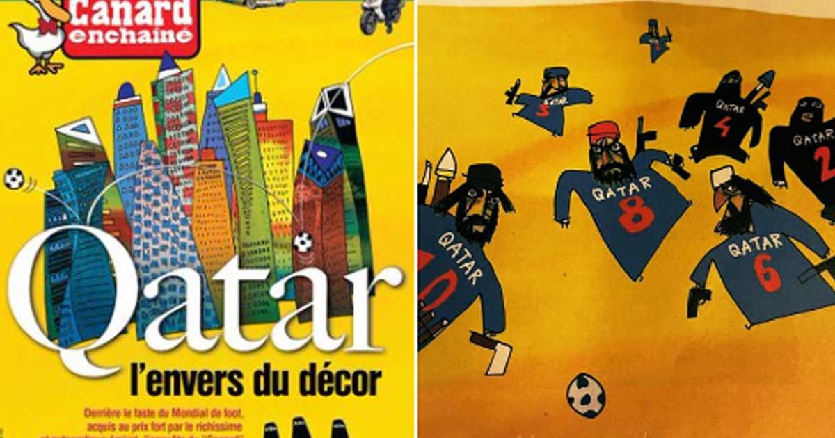 Outrage-over-French-cartoons-denigrating-Qatars-football-team