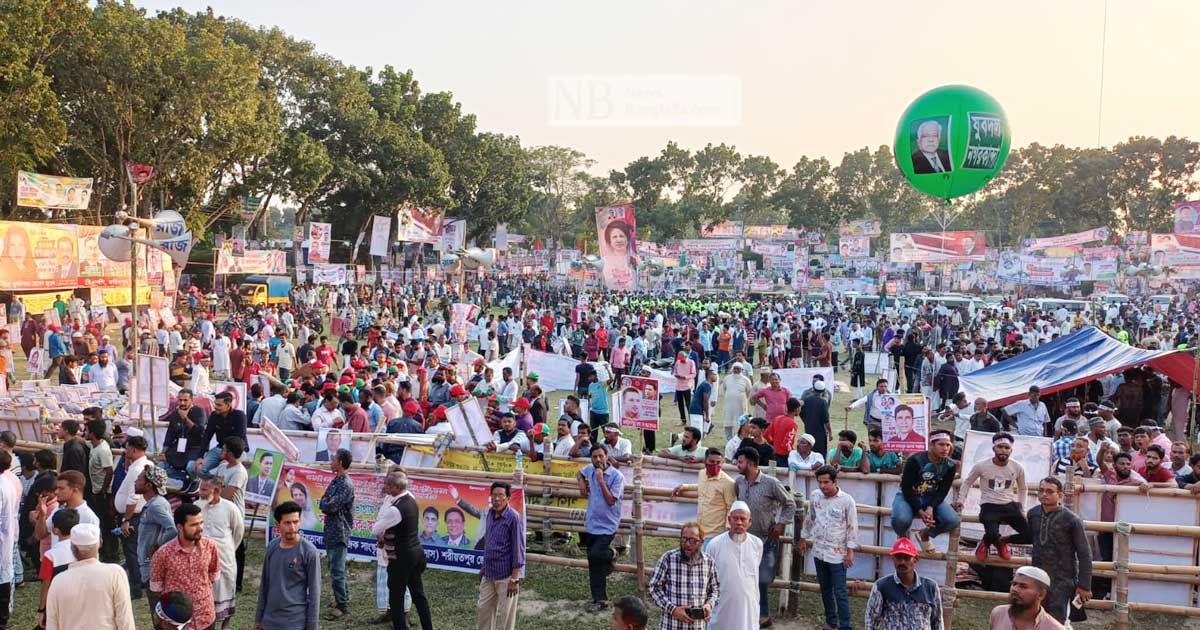 স্লোগানে-মুখর-বিএনপির-সমাবেশ-মাঠ-রাতে-গানের-আসর