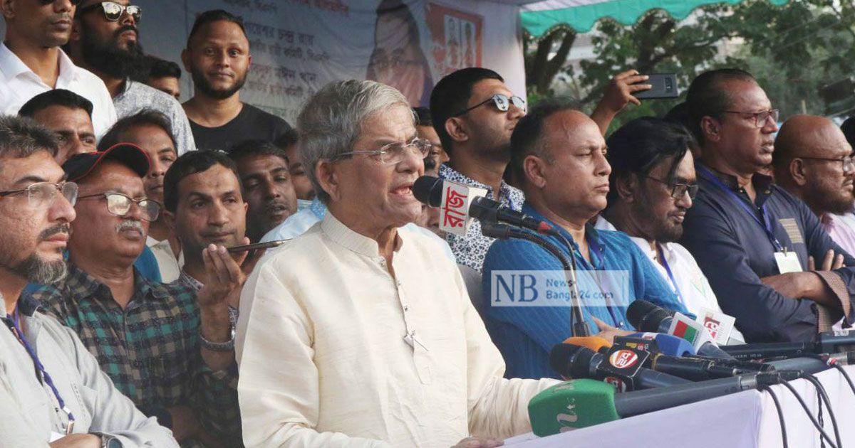 তত্ত্বাবধায়কের-বিরোধীরা-হবে-গণশত্রু-ফখরুল