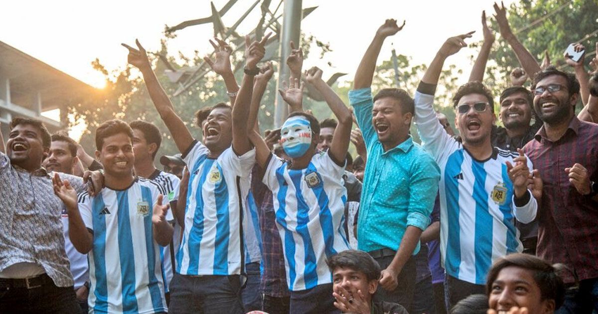 বাংলাদেশকে ধন্যবাদ আর্জেন্টিনা দলের
