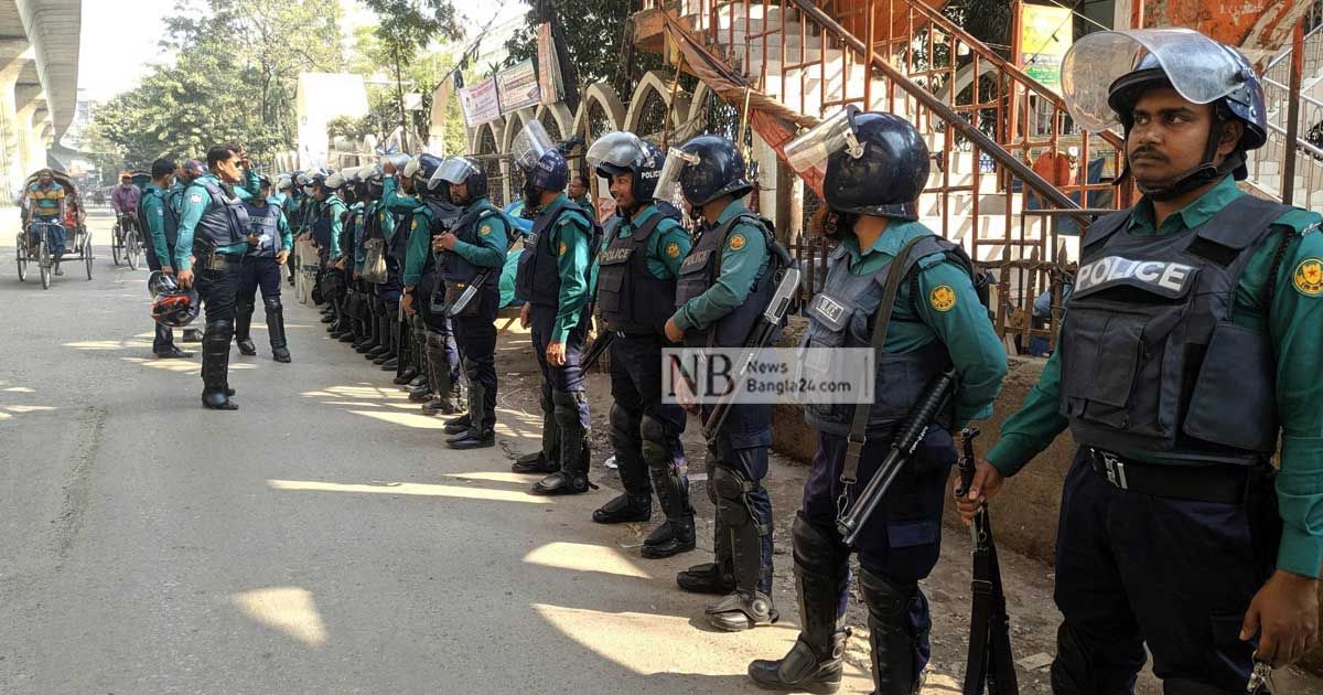 বায়তুল-মোকাররম-এলাকায়-কড়া-নিরাপত্তা
