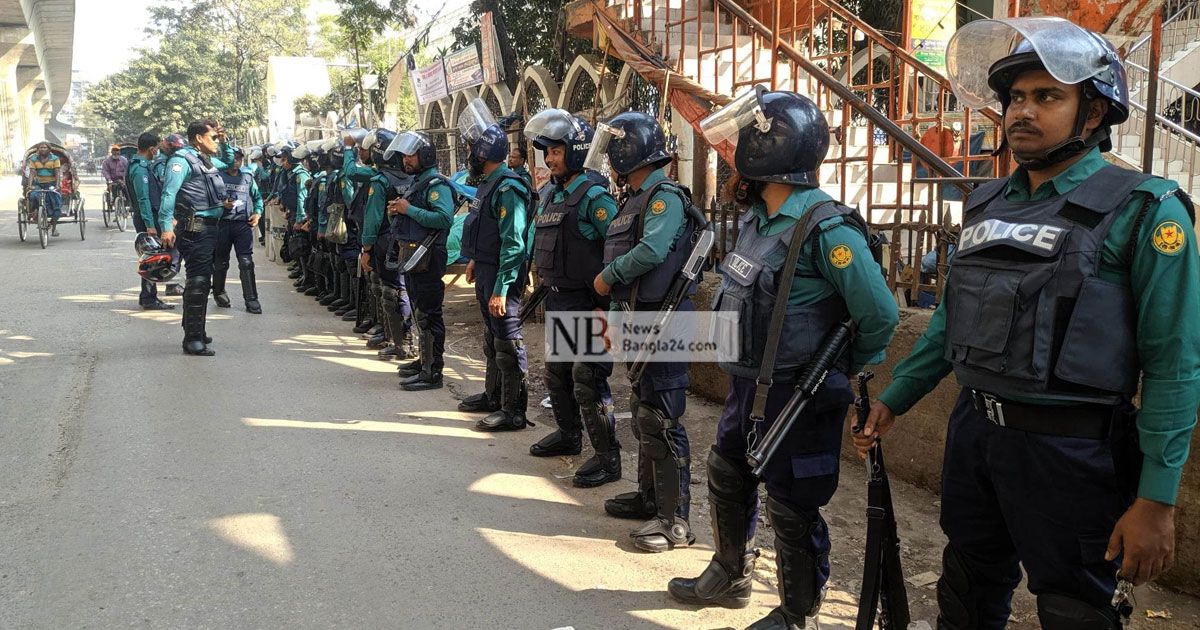 সমাবেশ-ঘিরে-যেমন-থাকবে-পুলিশের-নিরাপত্তা