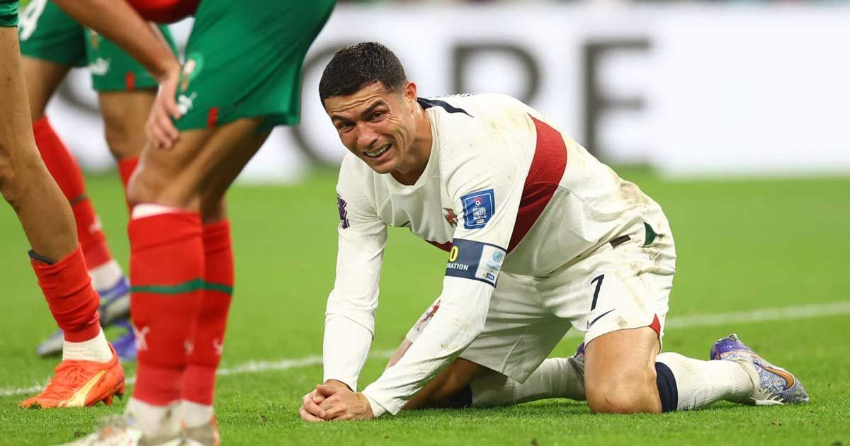 কান্নায় শেষ রোনালডোর বিশ্বকাপ স্বপ্ন