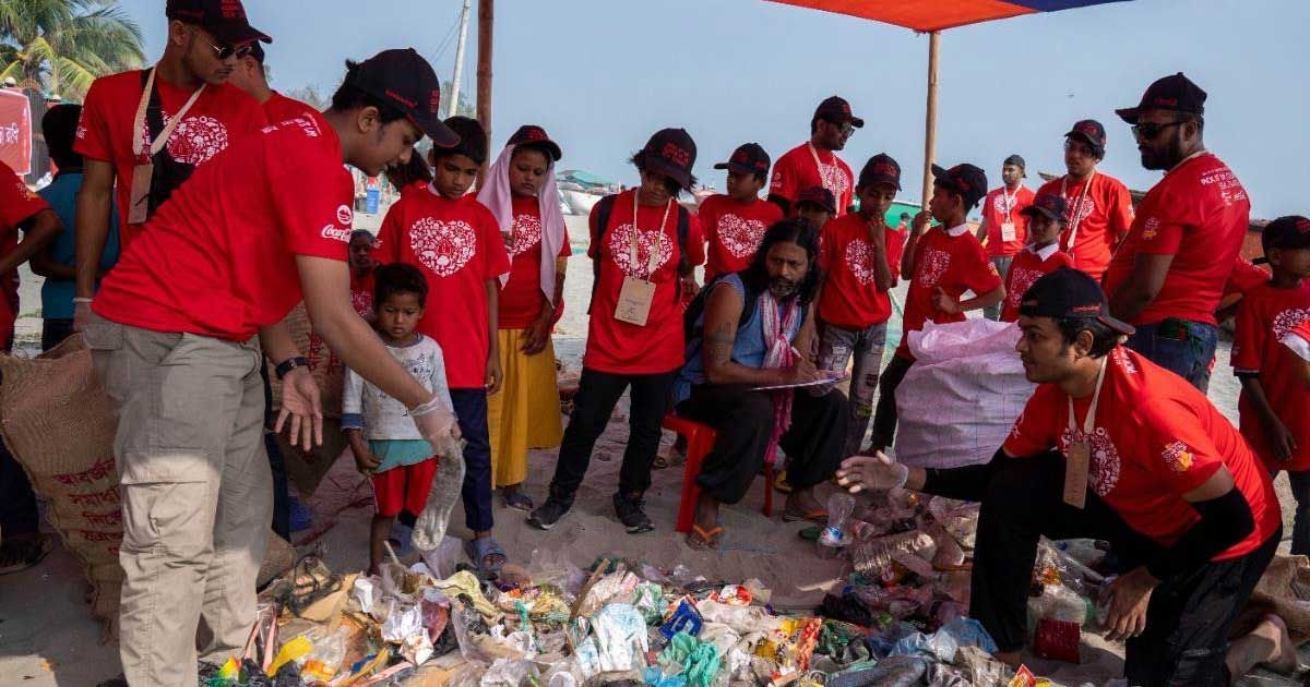 সেন্ট মার্টিন থেকে ১৮০০ কেজির বেশি সামুদ্রিক বর্জ্য পরিষ্কার