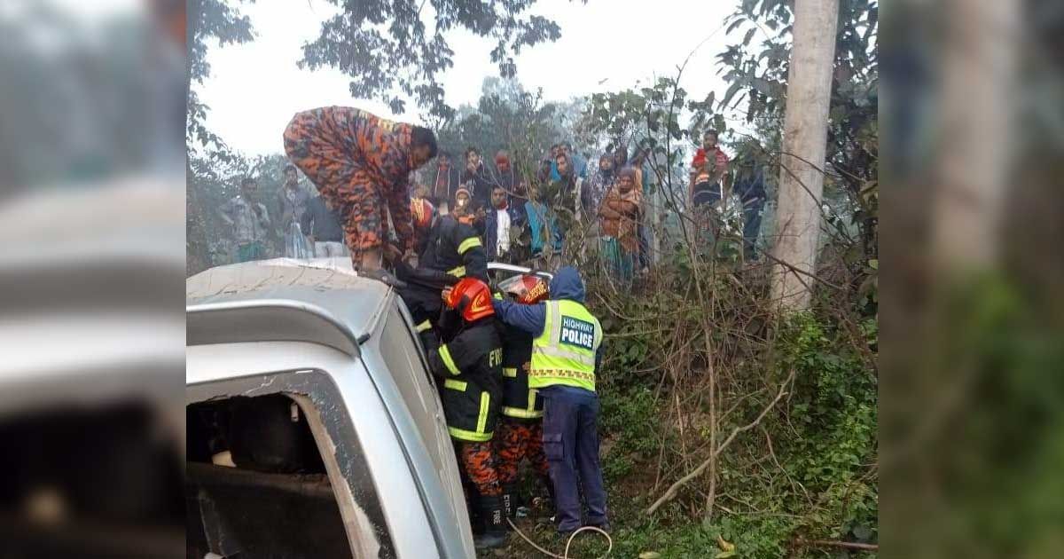 প্রবাসী-স্বামী-নিয়ে-বাড়ি-ফেরার-পথে-সড়কে-গেল-প্রাণ