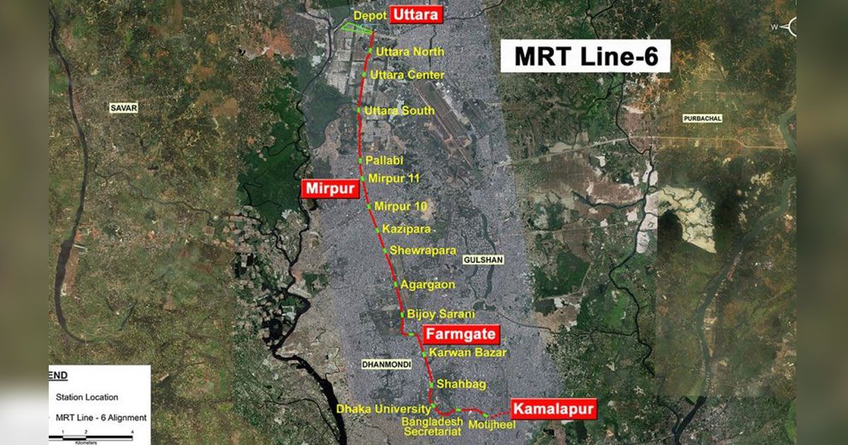 কমলাপুর পর্যন্ত মেট্রো ছুটতে কতদিন?
