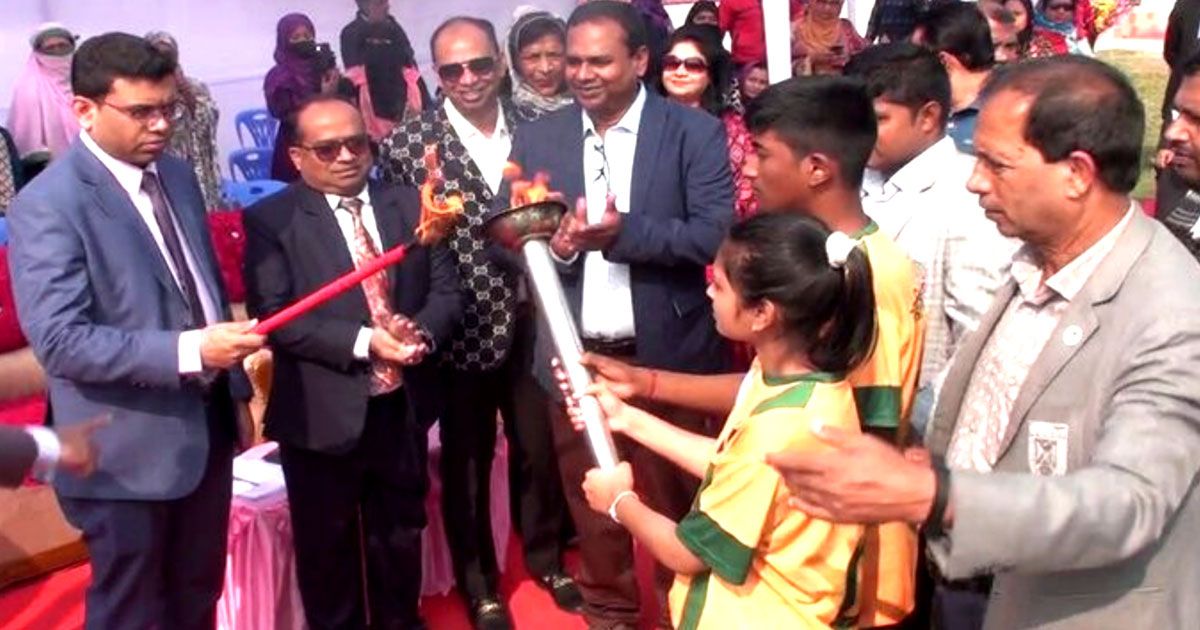 নরসিংদীতে শুরু শেখ কামাল যুব গেমস