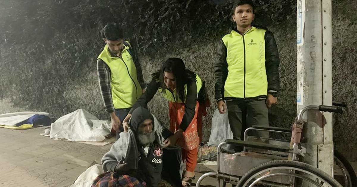 শীতার্তদের পাশে ‘পাথওয়ে’