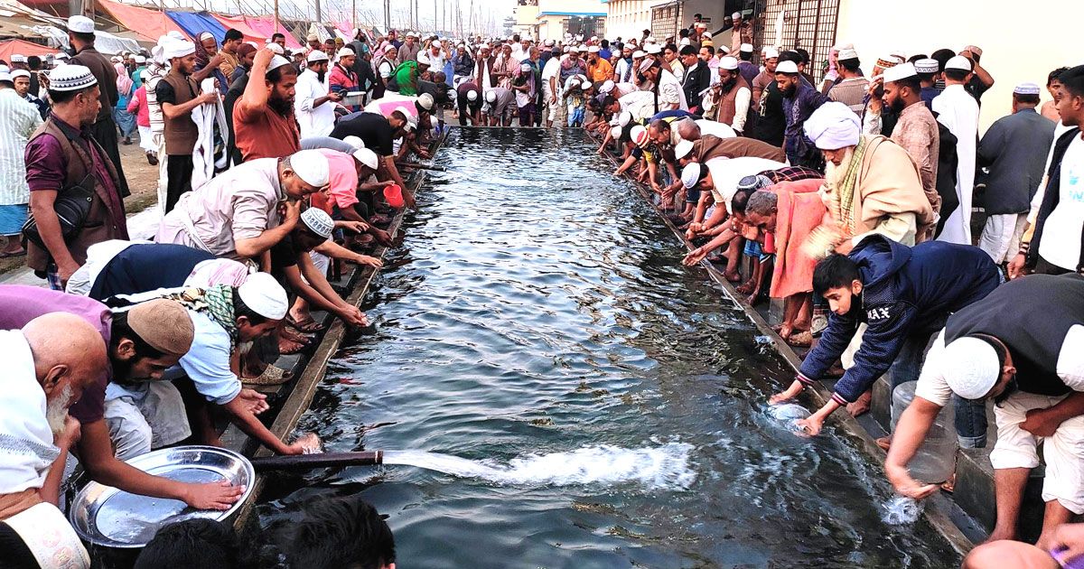 আম বয়ানের মধ্য দিয়ে ইজতেমার শুরু