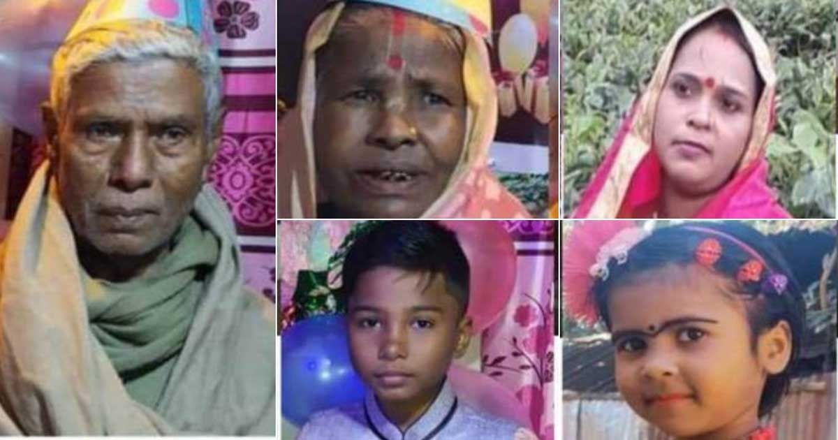 চুলার-আগুনে-প্রাণ-গেল-এক-পরিবারের-পাঁচজনের