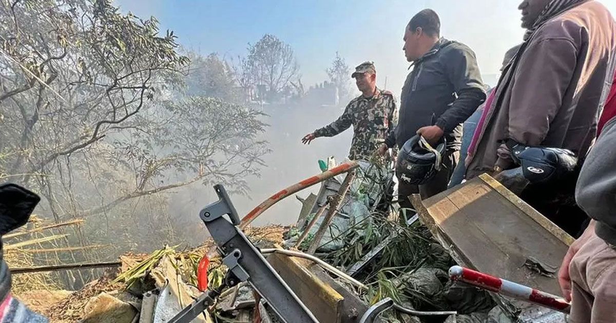 নেপালে বিধ্বস্ত উড়োজাহাজে নেই বাংলাদেশি 